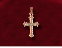 14K Gold Cross