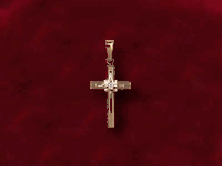 14K Gold Cross