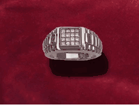 14K Gold Genuine Diamond Ring