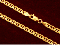 14K Gold Gucci Link Chain