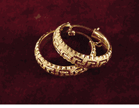 14K Gold Hoop Earrings
