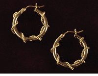 14K Gold Hoop Earrings