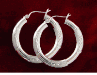 14K Gold Hoop Earrings