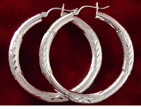 14K Gold Hoop Earrings