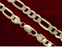 14K Gold Mens Link Bracelet