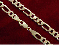 14K Gold Mens Link Bracelet