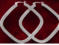 14K White Gold Earrings