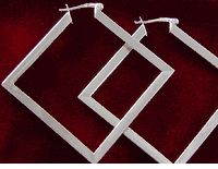 14K White Gold Earrings