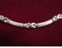 14K White Gold Necklace