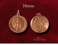 18mm Religious Medals