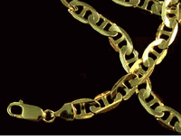 20" Solid 14K Gold Gucci Necklace