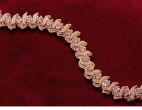 Genuine Diamond Tennis Bracelet