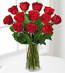 1 Dozen Long Stem Red Rose Bouquet  