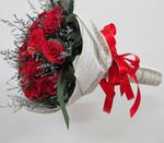 2 bouquet red rose wraped 