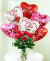 A Dozen with 6 baloons A Dozen with 6 baloons