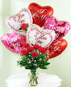  A Dozen with 6 baloons 