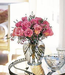 A Pretty Pink Dozen Rose