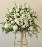 All-White Sympathy Standing Basket 