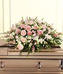 An Elegant Tribute Casket Spray