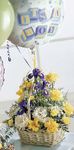 Baby Boy Bouquet with Balloons Baby Boy Bouquet with Balloons
