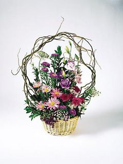 Spring Basket Arranged