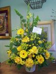Basket flower sympathy