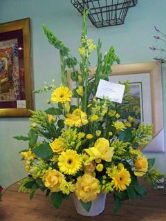 Basket flower sympathy