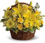 Basket Full of Wishes Flowers 