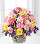 Basket Of Cheer Bouquet