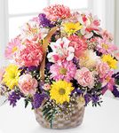 Basket Of Cheer Bouquet 