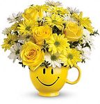 Be Happy Bouquet with Roses 