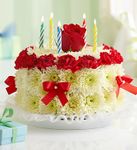 Birthday Flower Cake Bright  Birthday Flower Cake Bright