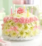 Birthday Flower Cake Pastel  Birthday Flower Cake Pastel