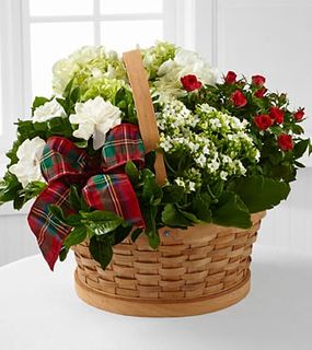  Blooming Inspirations Holiday Basket 