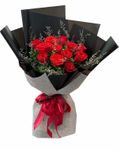 Bouquet Of 12 Red Roses