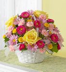 Bright Flower Basket Bright Flower Basket