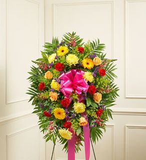 Bright Sympathy Standing Spray 