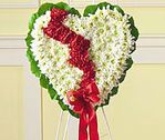 Broken Heart Sympathy flowers