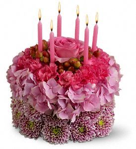 Cake, Flowers
