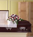 Carnation Casket cover small Carnation Casket cover small