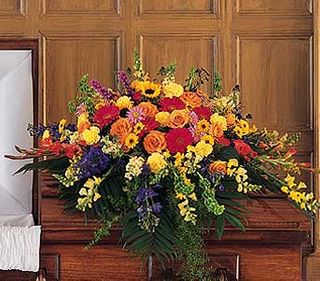 Celebration of Life Casket Spray