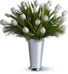 Christmas Flowers >Tulips and Pine Flowers Christmas Flowers >Tulips and Pine Flowers