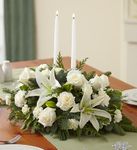 Classic All-White Centerpiece Classic All-White Centerpiece
