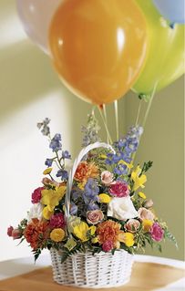 Colors Abound Arrangement New baby