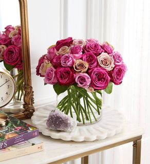 Contemporary Shades of Lavender Roses_