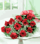 Dozen Rose Presentation Bouquet