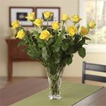 Enchanting Yellow Dozen Roses Enchanting Yellow Dozen Roses