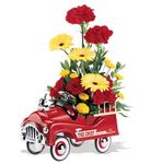 Fire Engine Bouquet