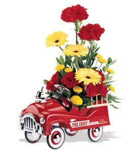 Fire Engine Bouquet