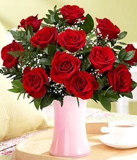 Long Stem Red Roses